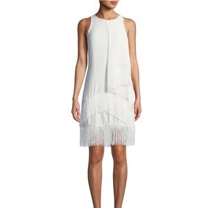 White fringe Joie Dress Size: 4